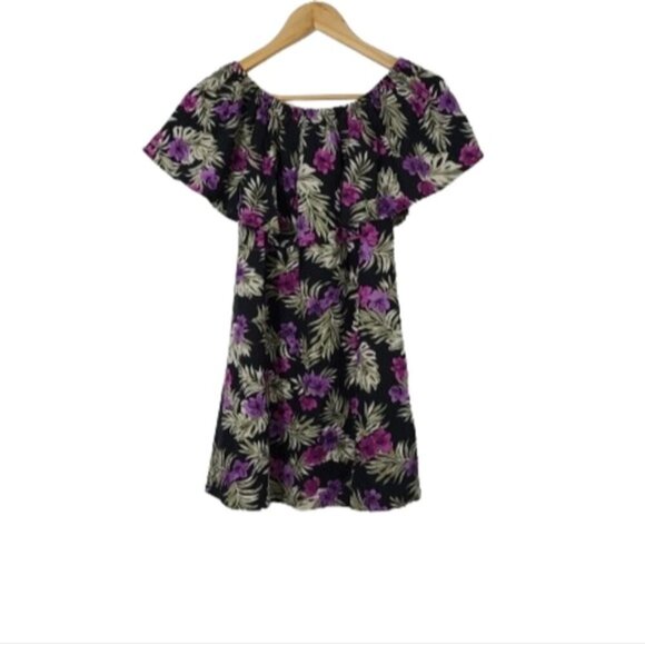 REFORMATION Nashville Off The Shoulder Floral Mini Dress in Lenai Womens Size XS - Picture 2 of 15